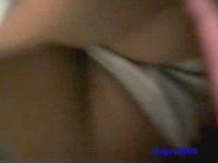 Candid white panty covering hot chick's little slit is shot in a close up by our hunters hidden spy camera!